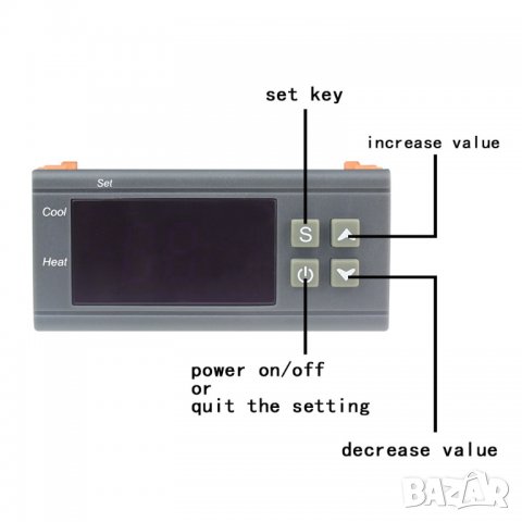 Автоматичен термо контролер за температура,  МОДЕЛ 14 термостат, снимка 6 - Друга електроника - 31169749
