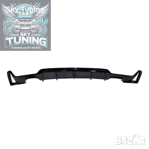 Дифузьор / добавка за задна броня за БМВ Ф32-Ф36 / BMW F32-F36 4, снимка 4 - Аксесоари и консумативи - 51814137