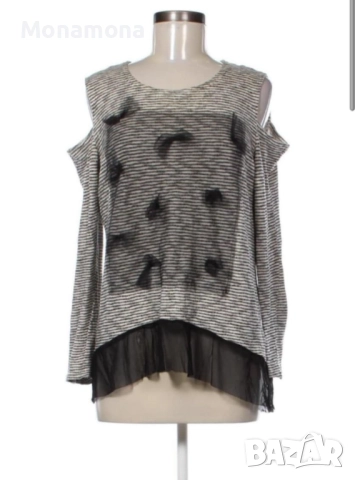 Блуза трико и тюл