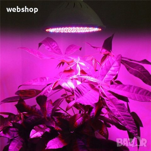 Комплект от 3 броя Лампи за отглеждане на растения , 200 LED светлини, 30W, снимка 2 - Други - 42824590