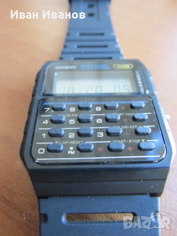 Casio CA-53W Calculator Касио с калкулатор, снимка 5 - Мъжки - 51799518