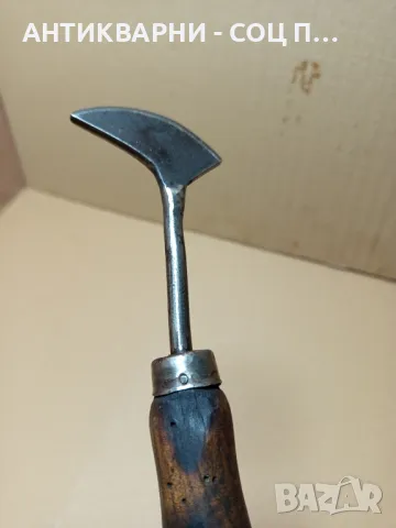 Соц Стар Кожарски Сарашки Инструмент., снимка 5 - Антикварни и старинни предмети - 50353444