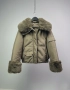 Уникално зелено зимно яке с пух , снимка 10
