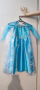 Рокля на Елза от Фроузън с подарък гривна или пъзел, снимка 1 - Детски рокли и поли - 44808322