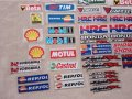 Винилов стикер лепенка Honda Elf Mobil 1 Repsol Castrol Motul CRV HRC YOSHIMURA за кола мотор, снимка 6