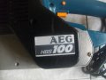 AEG-1010W/350m/min/4,8kg/4,8 A-Немски Професионален Голям Лентов Шлайф-ОТЛИЧЕН-Почти Нов-АЕГЕ, снимка 4