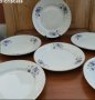 Стар български порцелан сервиз за хранене чинии , снимка 1 - Антикварни и старинни предмети - 35849370