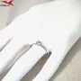 Пръстен с платинено покритие 221067, снимка 4