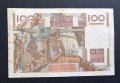 Банкнота. Франция. 100 франка. 1950 година., снимка 4