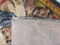 19 век Октивиан Август Стенен Вълнен Килим,Гоблен рядък, снимка 6