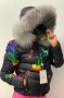 Детско яке с лисица Moncler код 157 , снимка 1 - Якета - 34339271