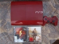 Playstation 3 Superslim RED-500GB-Limited Edition, снимка 1