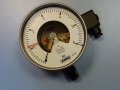 Ел. контактен Манометър JUMO Ф160, 6 bar pressure gauge with alarm contact, снимка 2
