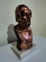 Страхотен Бронзов Бюст На Омир, снимка 1