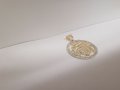 Златен медальон машаала , снимка 4