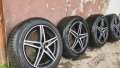 17-ки джанти с зимни гуми за мерцедес 215/55R17 , снимка 3