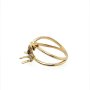 Златен дамски пръстен 1,90гр. размер:53 14кр. проба:585 модел:22363-1, снимка 2