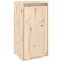 vidaXL Стенен шкаф, 30x30x60 см, борово дърво масив(SKU:813485