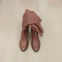 Нови елегантни ботуши на ток от ест.кожа, снимка 1