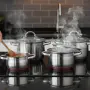Комплект тенджери Cheffinger - 8 части инокс, снимка 2