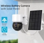 Соларна WiFi smart камера, FULL HD 12MP - iCSee, снимка 1