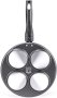 Тиган Alluflon Tradizione Italia с 4 форми, диаметър 23 см, снимка 3
