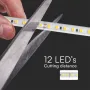 LED лента 2835 220V IP65 120LED Неутрално Бяла Светлина 10m/ролка, снимка 5