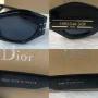 Dior 2024 дамски слънчеви очила 2 цвята черни бели, снимка 6