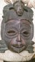 Стара дървена МАХАГОНОВА маска АФРИКА 20327