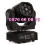 Дискотечен прожектор със 7 диода, прожектор движеща се глава, Moving Head с лазер, снимка 6
