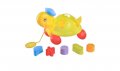 Играчка с форми костенурка за дърпане, снимка 1 - Образователни игри - 29979933