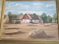 Картина масло на шперплат-03, снимка 5