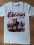 SAXON нова двустранна тениска размер S, снимка 1 - Тениски - 42559788