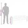 vidaXL Честърфийлд 3-местен диван изкуствена кожа кафяв, снимка 9