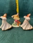 Комплект от три статуетки – триптих „Руски танц“. Дулевский фарфоровый завод (Дулево), снимка 2
