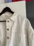 Бяло дънково яке, снимка 1