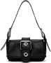 Оригинална дамска чанта BY FAR Eloise Black Nappa Leather Shoulder Bag, снимка 2