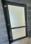Алуминиева врата антрацит, снимка 2