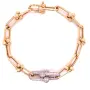 Златна дамска гривна Tiffany & Co. 11,32гр. 19,5см. 14кр. проба:585 модел:43480-5, снимка 3