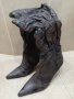 Ботуши ЕСТЕСТВЕНА Кожа с ефекти "Ingiliz Shoes" НОВИ с красив намачкан ефект,№36, снимка 2