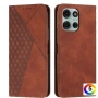 Motorola Moto G75 5G Magnetic Wallet/ Diamond Splicing Skin Калъф и Протектор, снимка 1