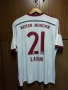 Bayern Munich Lahm Away 2014 2015 Adidas XL оригинална тениска фланелка екип Байерн Мюнхен Лаам , снимка 1