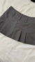 Grey pleated skirt, снимка 3