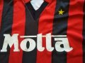 Милан фенска тениска Мотта 1993-94г №9 дълъг  ръкав размер ХЛ, снимка 2