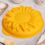 3830 Силиконова форма за кекс Слънчоглед, снимка 2