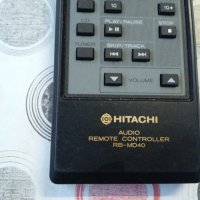 HITACHI AUDIO RB-MD40 Дистанционно управление, снимка 2 - Дистанционни - 38254498