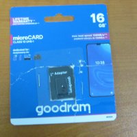 Микро SD карта 16 GB, снимка 2 - Карти памет - 30932399