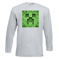 Мъжка тениска Creeper Face 3,майнкрафт,Minecraft,Игра,Забавление,подарък,Изненада,Рожден Ден., снимка 7 - Тениски - 36492795