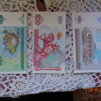 лот банкноти нови Узбекистан , снимка 2 - Нумизматика и бонистика - 42788617