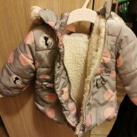 Зимно яке за момиченце , снимка 4 - Бебешки якета и елеци - 39642467